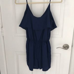 Navy romper